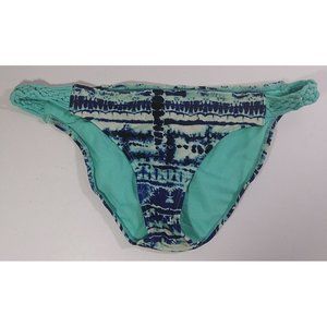 Arizona Jean Co Bikini Bottom Small Multicolor Tie Dye Hipster Swimsuit